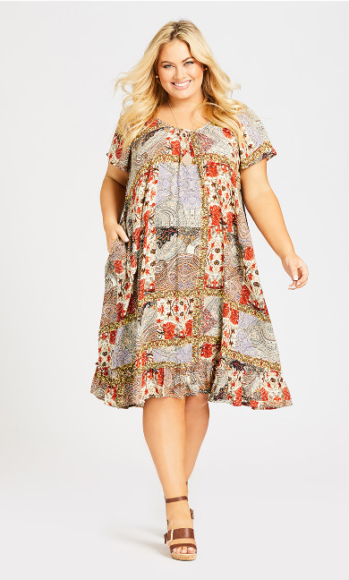 plus size midi casual dresses