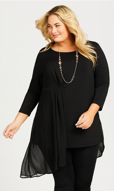 plus size occasion tops