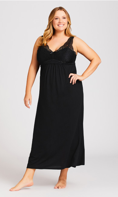 sexy night gowns plus size