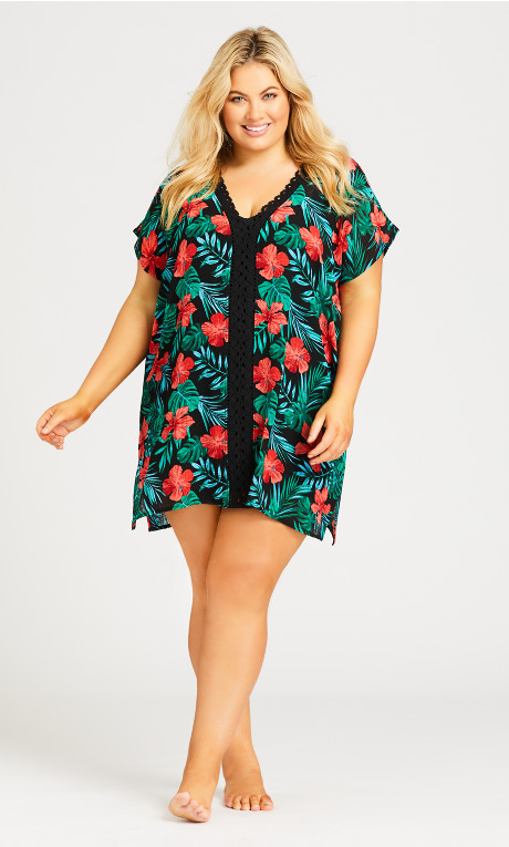 plus size kaftan tops