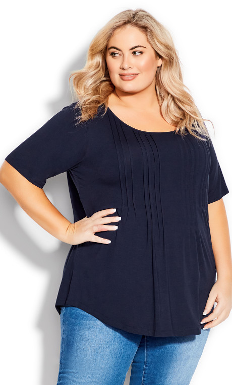 baby blue tops plus size