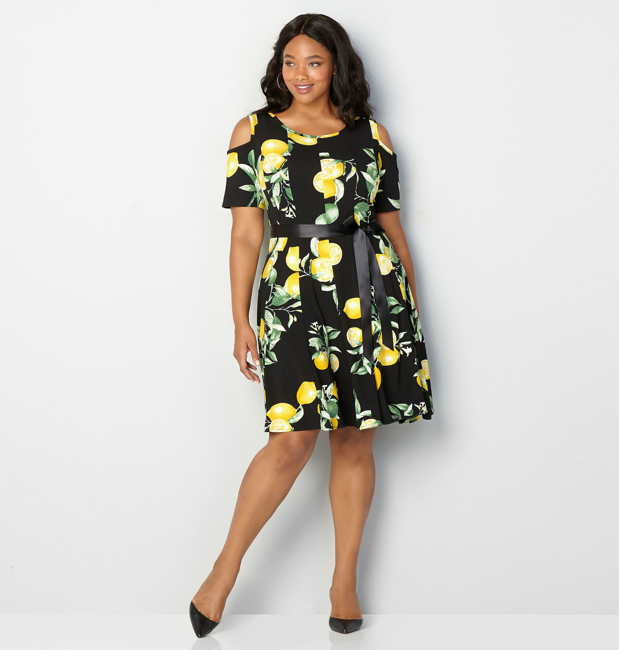 plus size fit and flare summer dresses