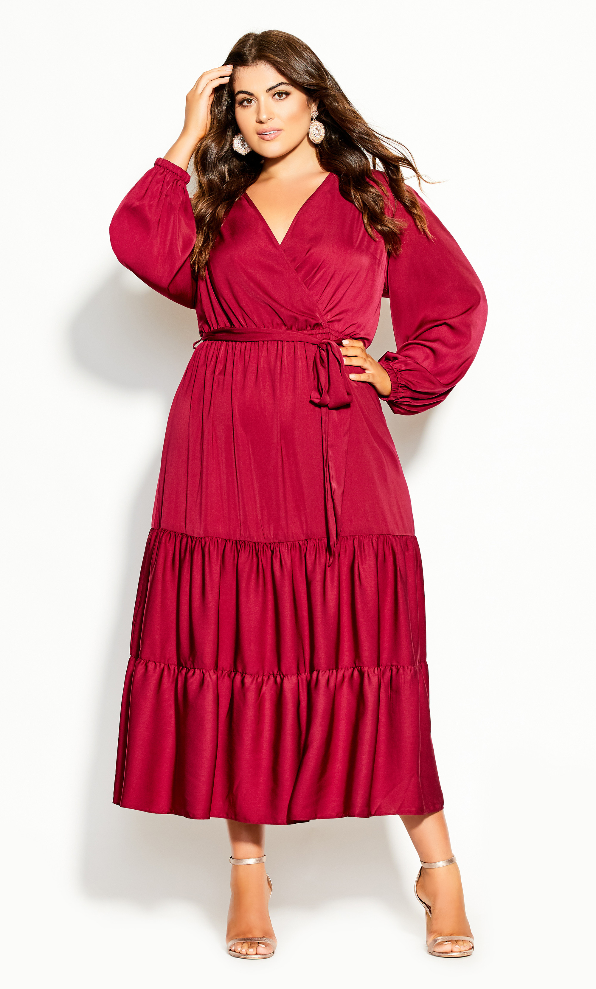 full coverage maxi dress