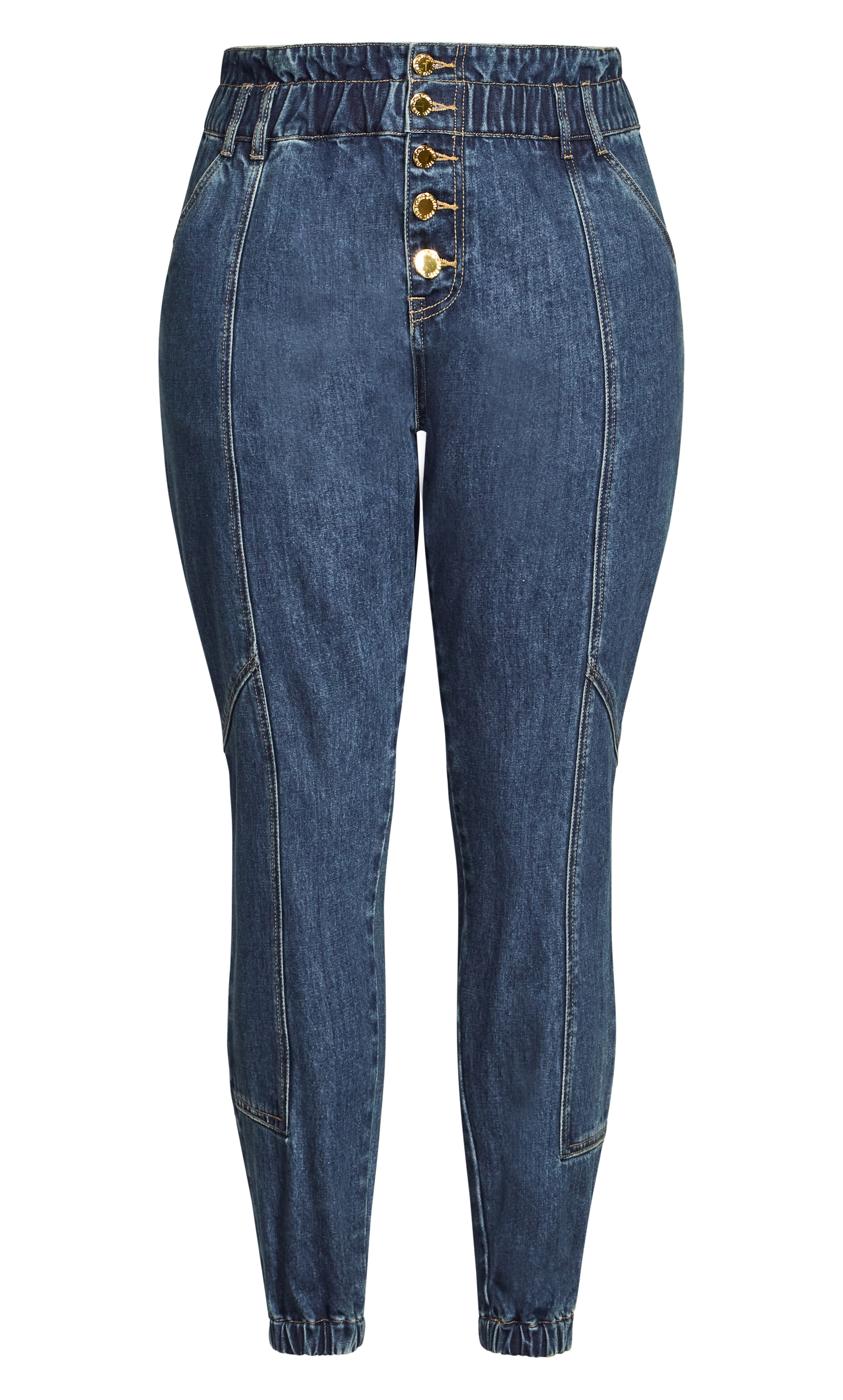 blue stitch jeans