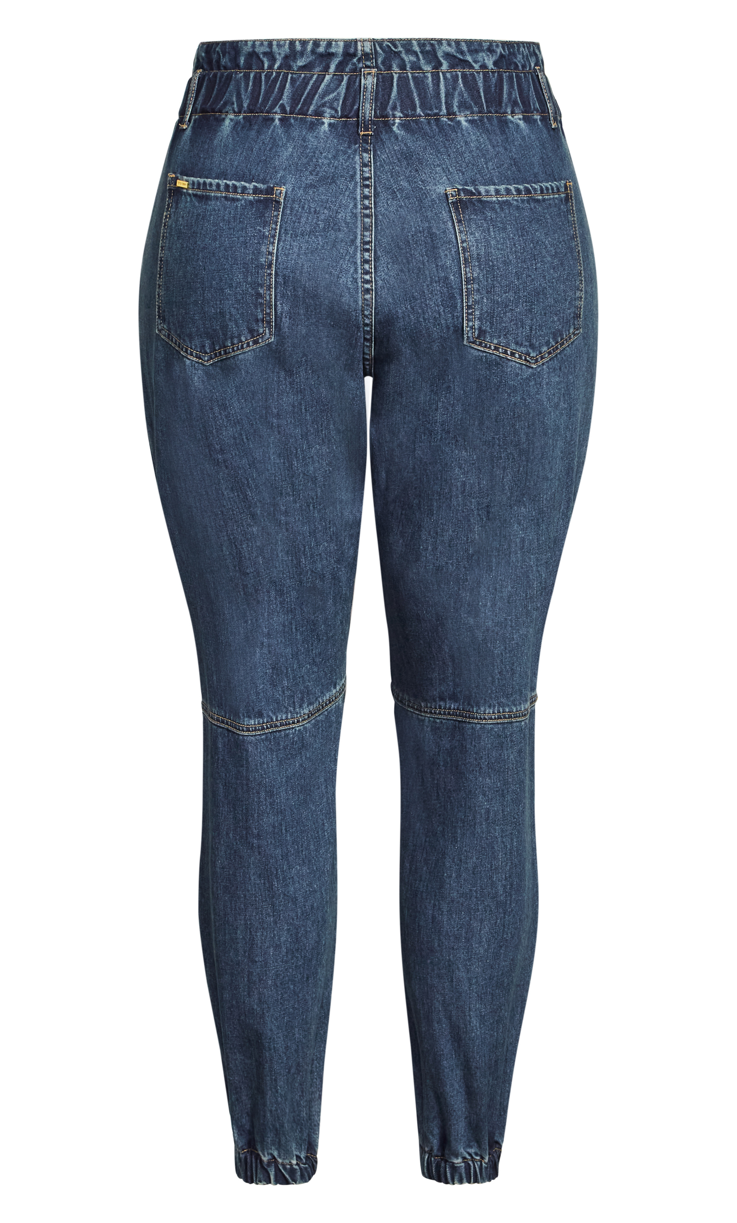 blue stitch jeans