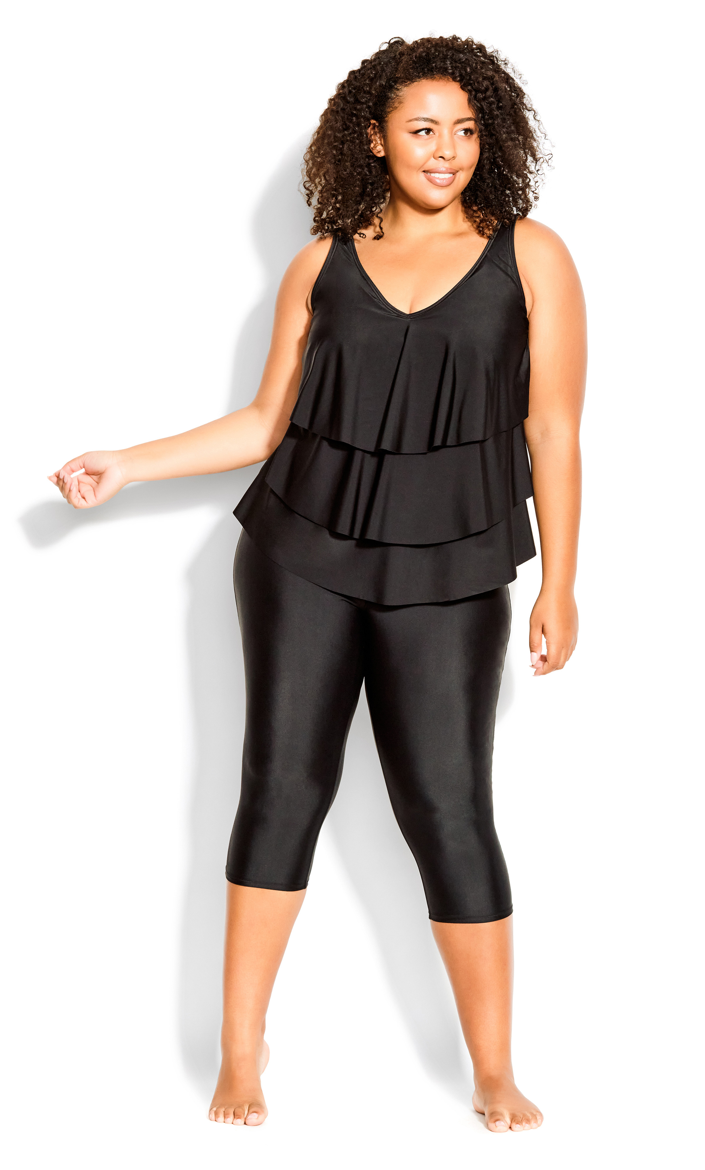 plus size capris